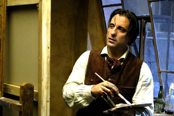 Andy García in the movie Modigliani
