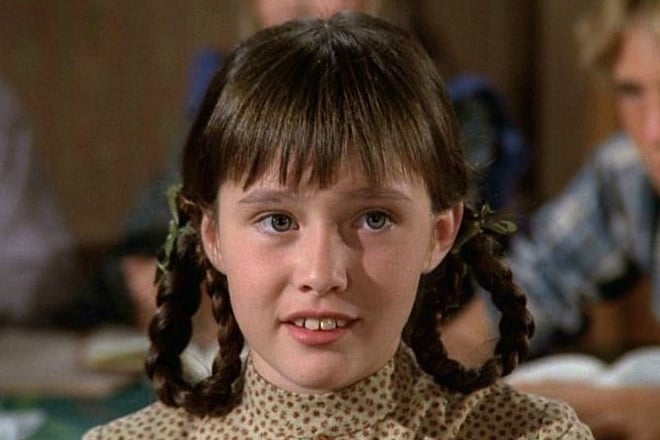 Shannen Doherty in her childhood