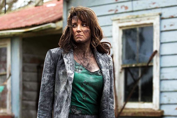 Lucy Lawless in the series Ash vs. Evil Dead