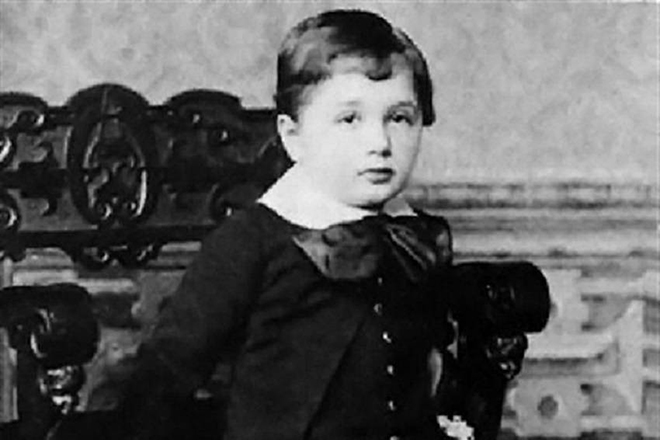 Albert Einstein in childhood