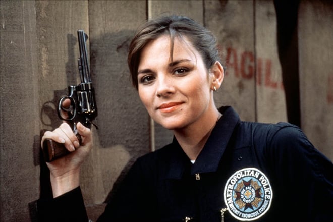 Kim Cattrall in the film Police Academy