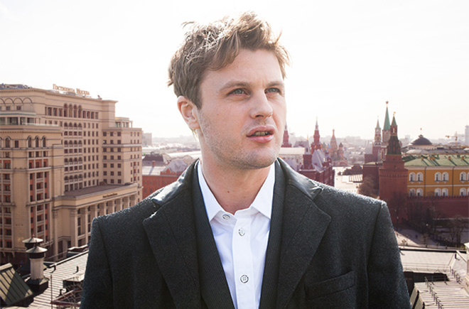 Michael Pitt in Moscow