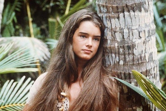 Brooke Shields in the movie The Blue Lagoon
