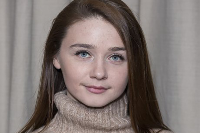 The actress Jessica Barden
