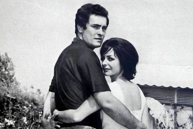 Bernardo Bertolucci and his first wife, Adriana Asti