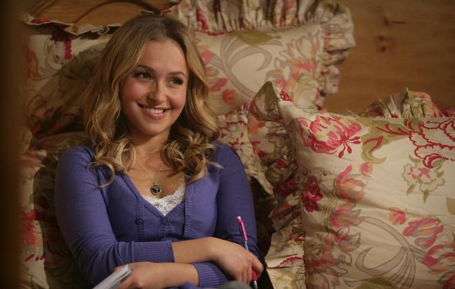 Hayden Panettiere shoots in the movie The Forger