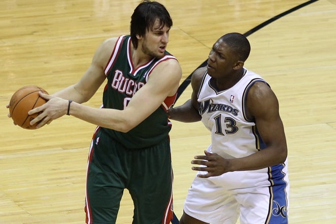 Andrew Bogut and Kevin Seraphin