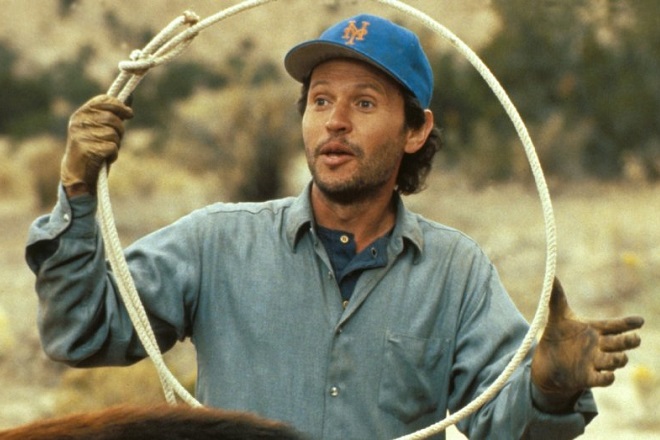 Billy Crystal in the movie City Slickers