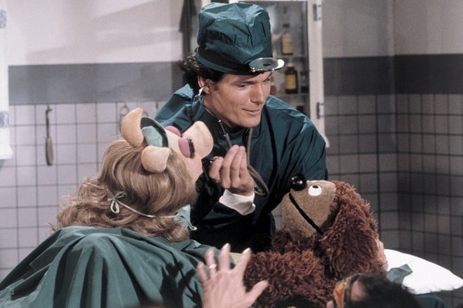 Christopher Reeve in The Muppet Show