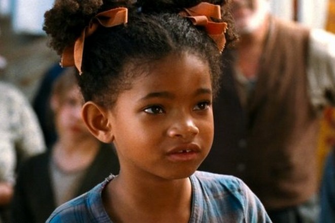 Willow Smith as a child