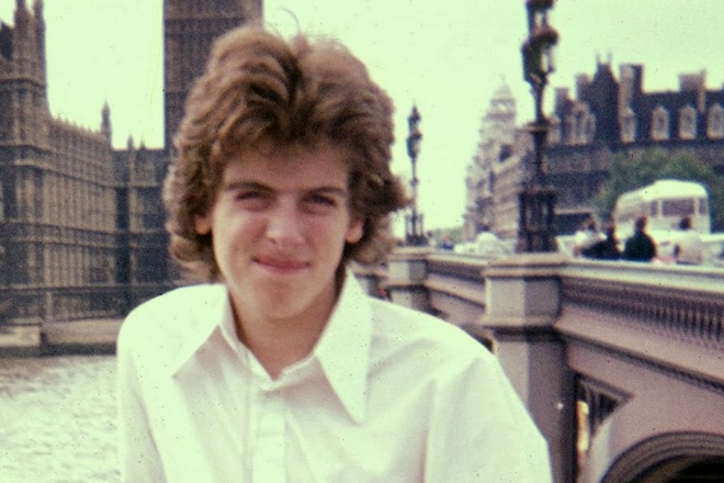 Peter Capaldi in his youth