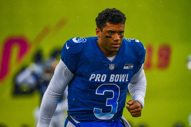 Russell Wilson in 2019
