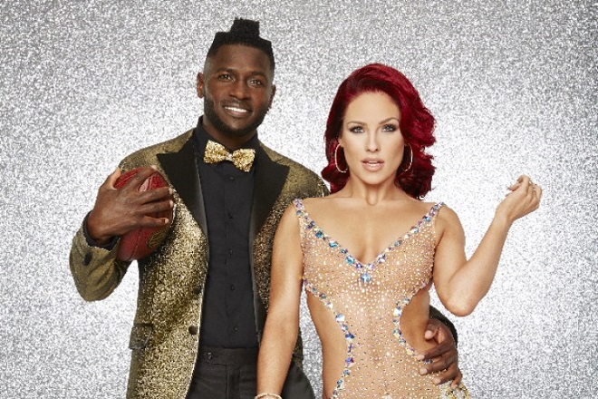 Antonio Brown in show Dancing with the Stars