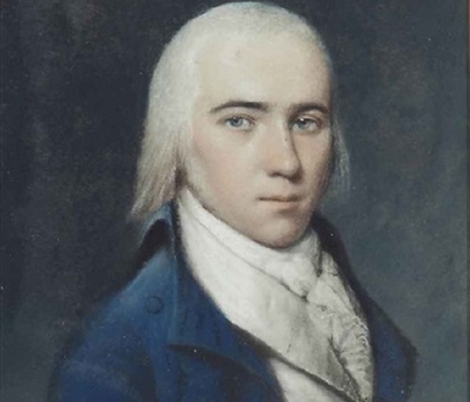 Portrait of James Madison, as a young man