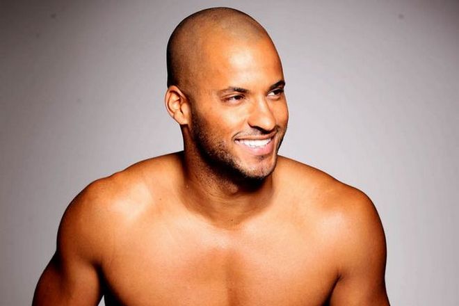 Ricky Whittle in his youth