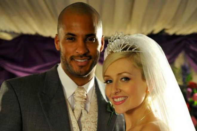 Ricky Whittle in the series Hollyoaks