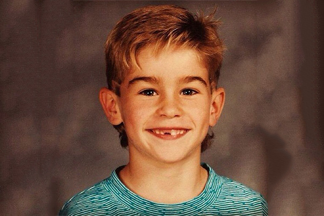 Chace Crawford in his childhood
