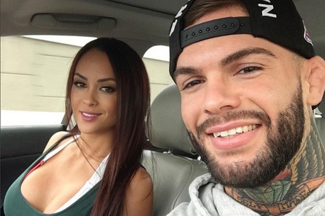 Cody Garbrandt and his wife Danny