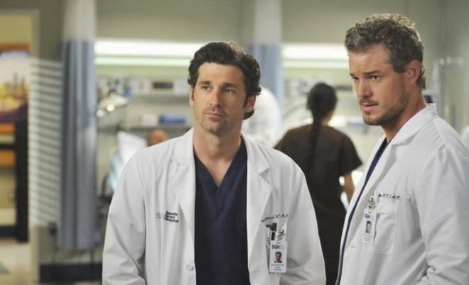 Patrick Dempsey in the TV series Grey's Anatomy