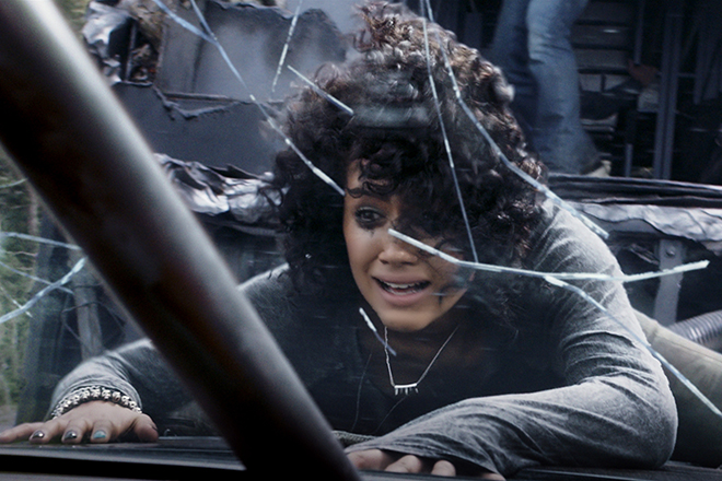 Nathalie Emmanuel in the movie Furious