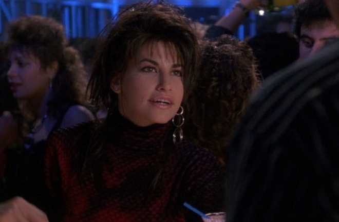 Gina Gershon in the movie Cocktail