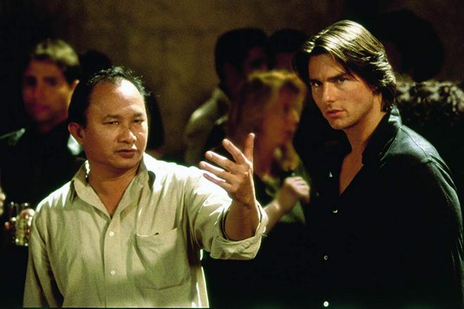 John Woo and Tom Cruise