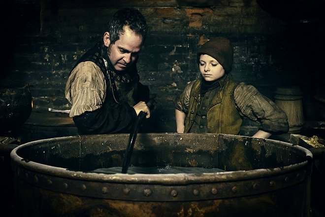 Tom Hollander in the television series Taboo