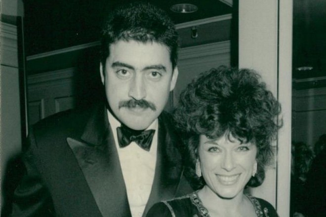 Alfred Molina and his wife, Jill Gascoine
