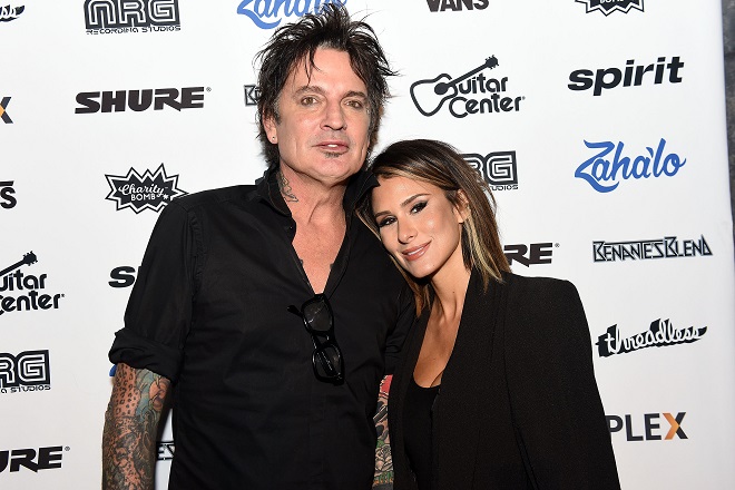 Tommy Lee with Brittany Furlan