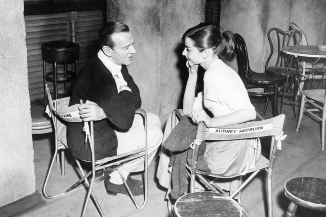 Fred Astaire and Audrey Hepburn