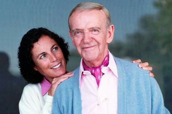 Fred Astaire and his wife Robin Smith