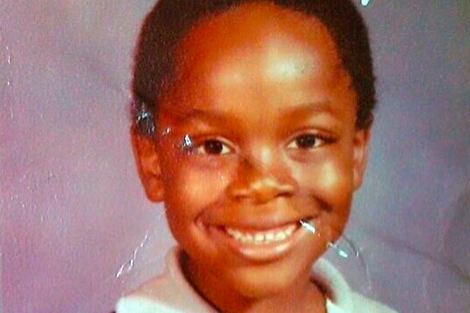 Rick Ross as a child