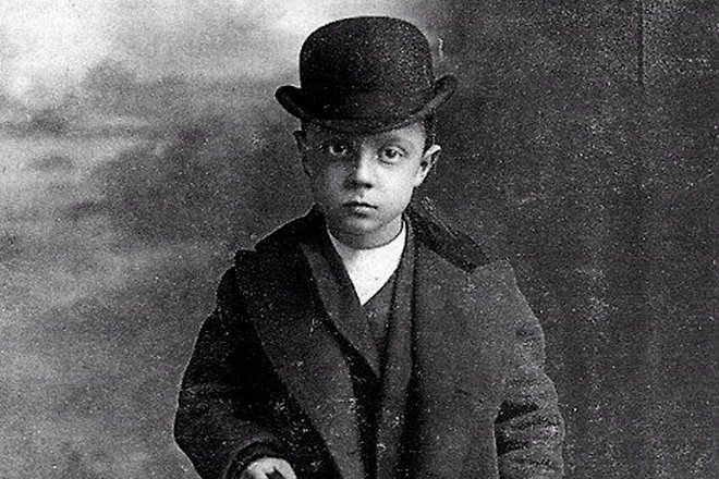 Buster Keaton as a child