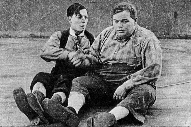 Buster Keaton and Roscoe Arbuckle