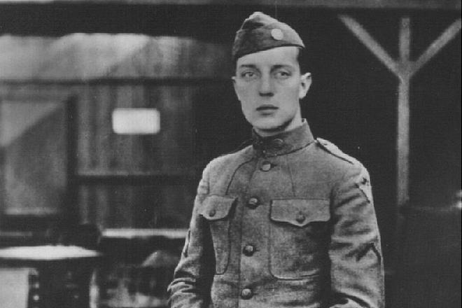 Buster Keaton in the army