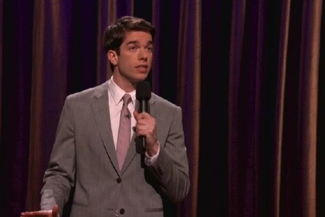 John Mulaney in the stage