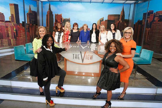 Co-hosts, the View