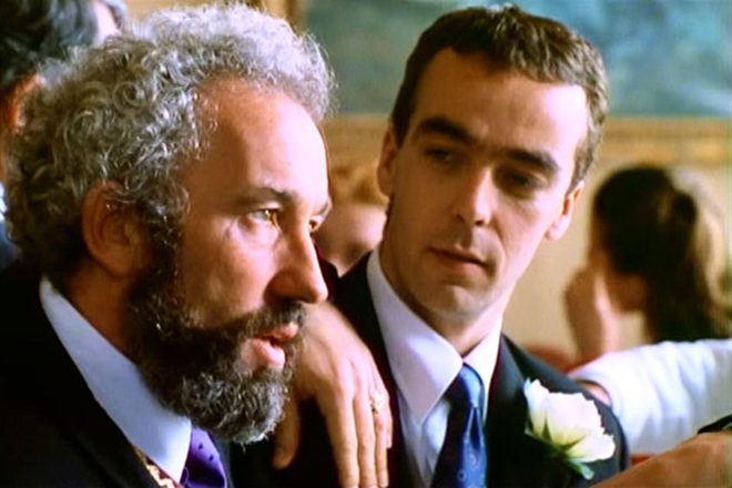 John Hannah in Four Weddings and a Funeral