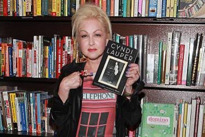 Cyndi Lauper and her book