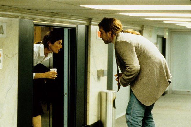 John Cusack and Catherine Keener in the movie Being John Malkovich