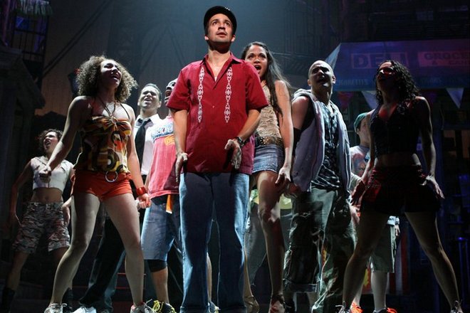 Lin-Manuel Miranda in the musical In the Heights