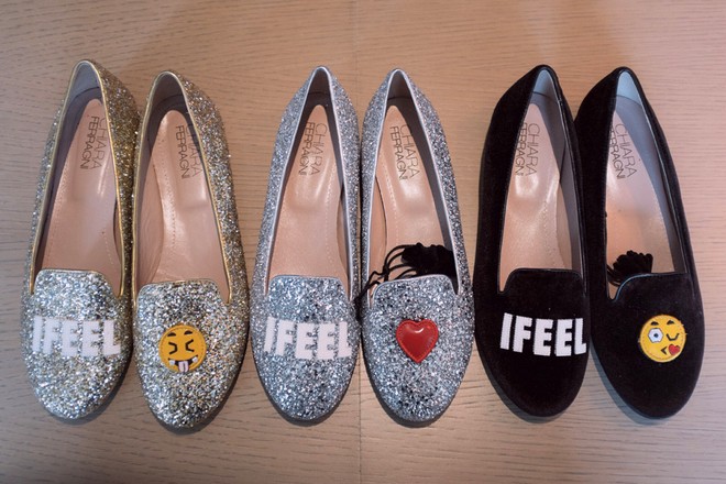 The shoes of Chiara Ferragni