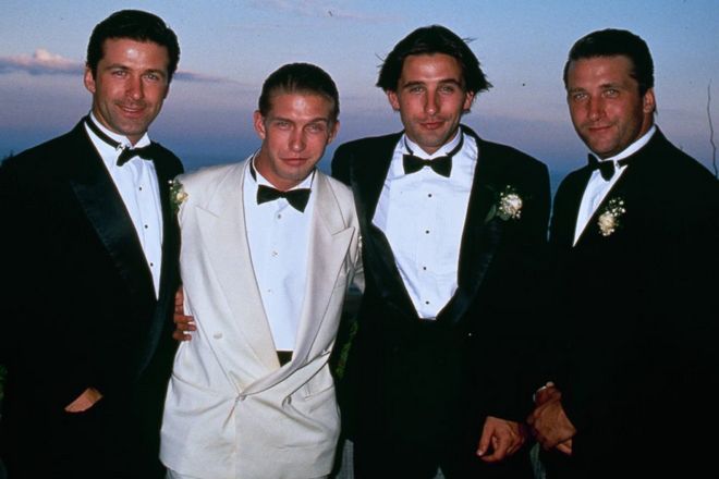 Daniel Baldwin with his brothers Alec, Stephen and William