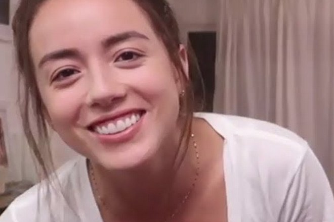 Chloe Bennet without makeup