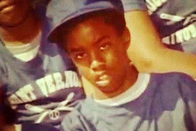 Puff Daddy in his childhood