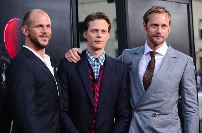 Gustaf, Bill, and Alexander Skarsgård
