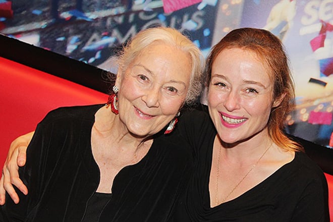 Jennifer Ehle and her mother, Rosemary Harris