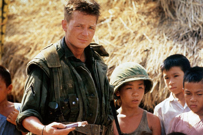 Michael J. Fox in the film Casualties of War