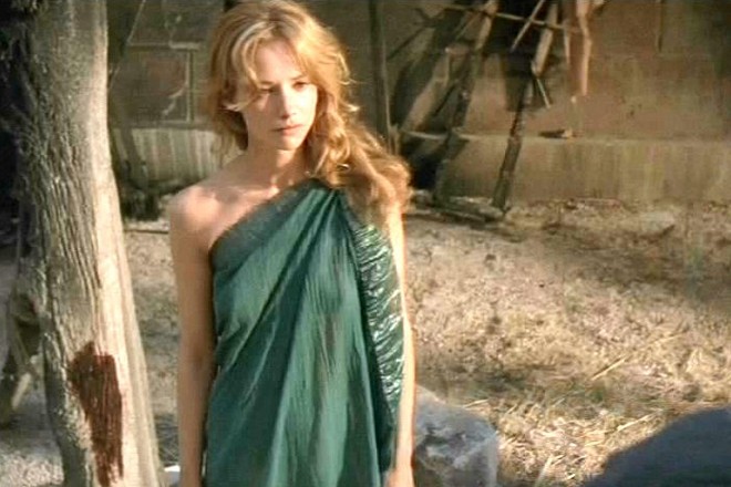 Sienna Guillory in the movie Helen of Troy