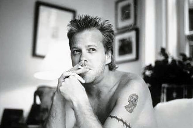 Kiefer Sutherland in his youth